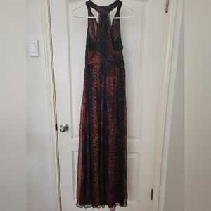 Silk formal dress